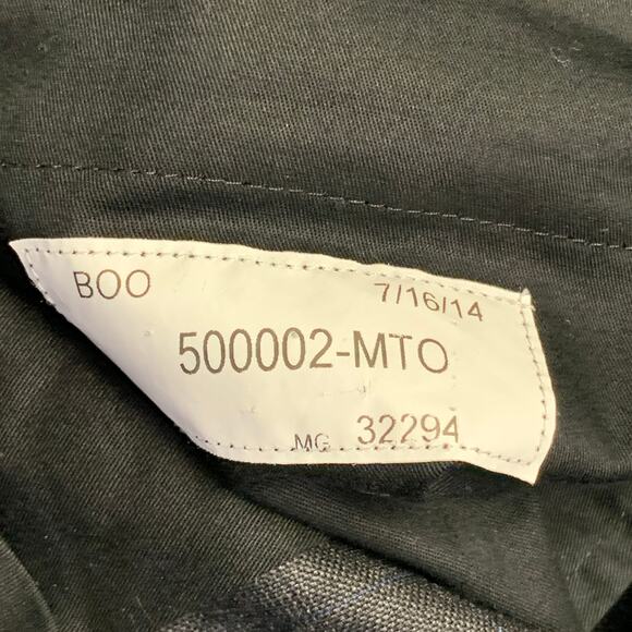 BAND OF OUTSIDERS Size 38 Regular Charcoal Grey Blue Glenplaid Wool Suit - Picture 10 of 11